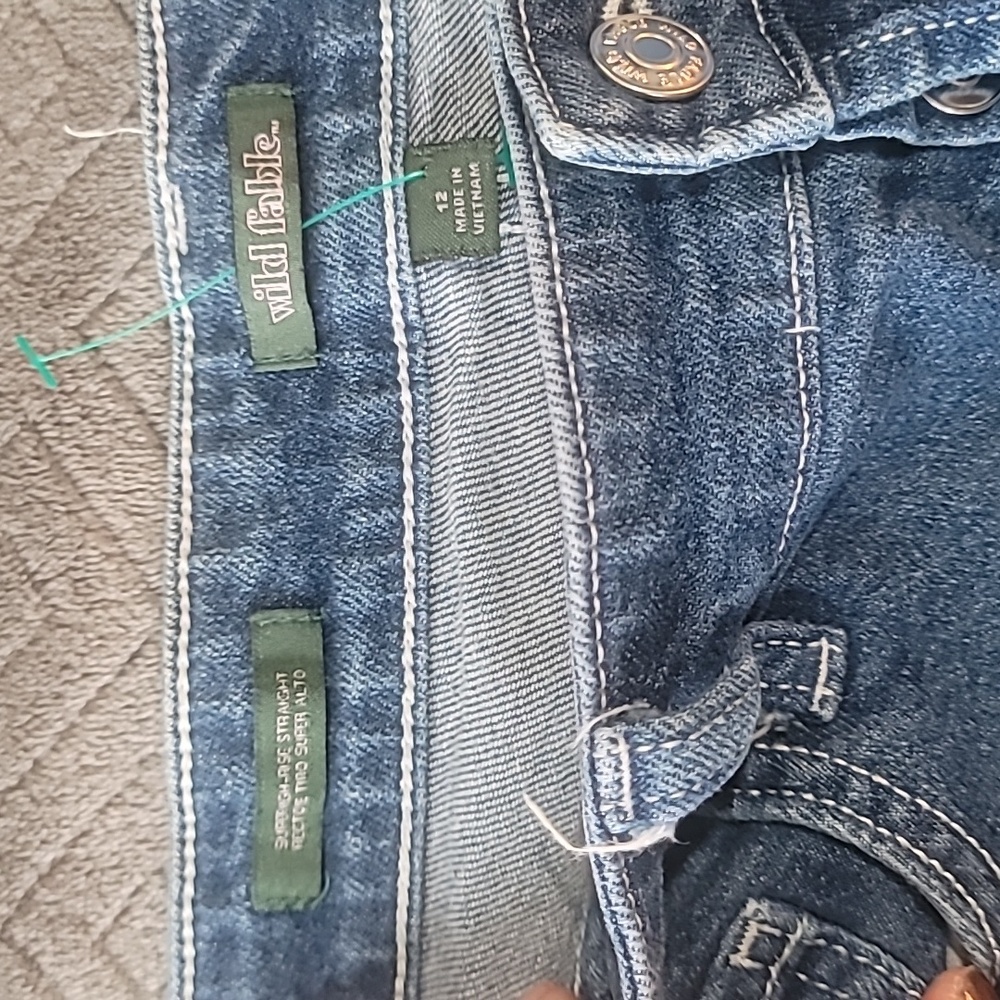 Wild Fable size 12 jeans - Picture 2 of 4